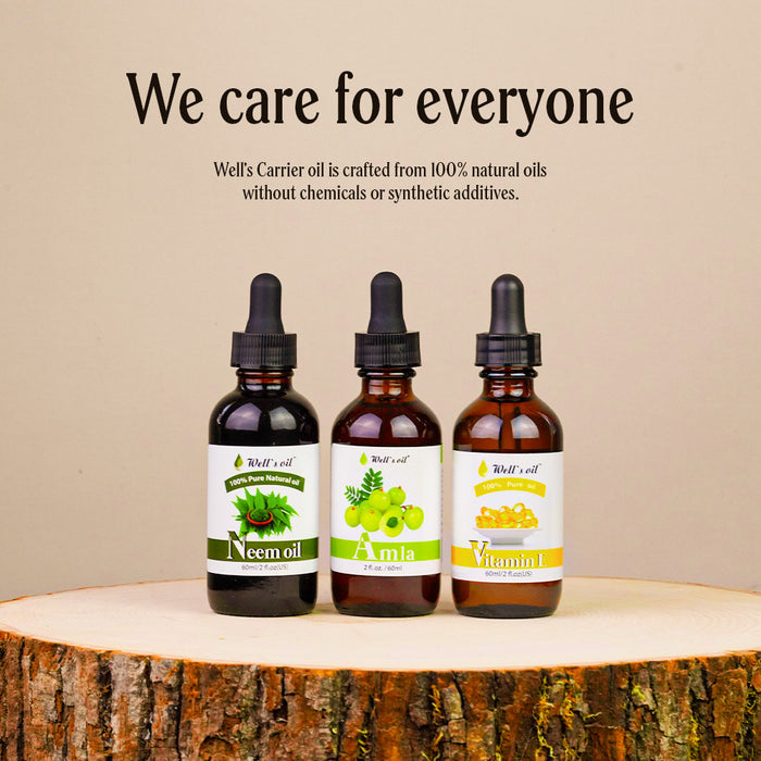 100% Pure Natural Carrier Oil | Vitamin E | 2 fl. oz.