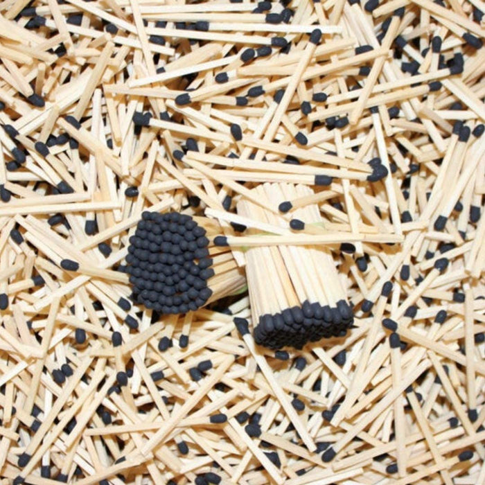 200 Black Tip Matches