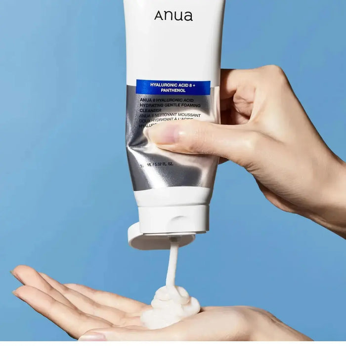 Anua 8 Hyaluronic Acid Hydrating Gentle Foaming Cleanser 150 ml - DOKAN