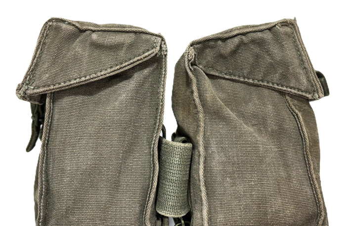British P58 Mk.1 Early Version Rear Pouch – Rare Stiffened Lid, Cold War Web Equipment Surplus