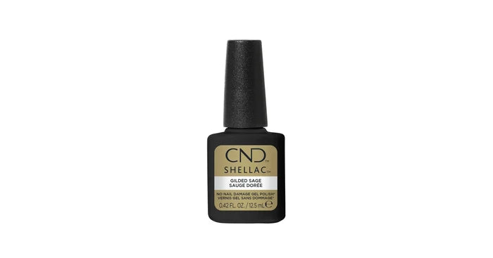 CND Shellac - Gilded Sage (0.42oz) - NEW