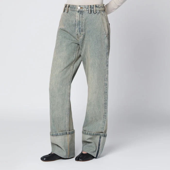 Entire Studios - Wide-leg jeans with washed effect