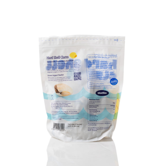 Frozen Blueyou Lyrate Hard Clams 1kg