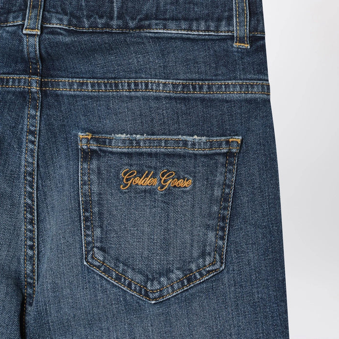 Golden Goose - Dark blue washed-out jeans