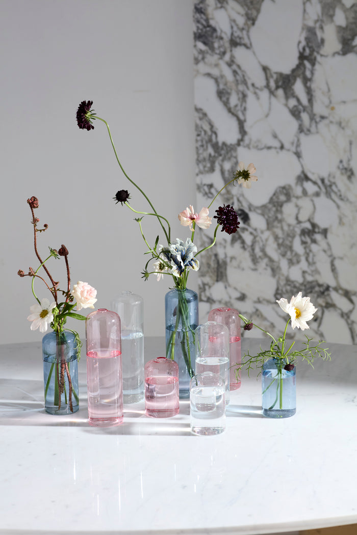 Highball Glass Bud Vases (Set of 3)