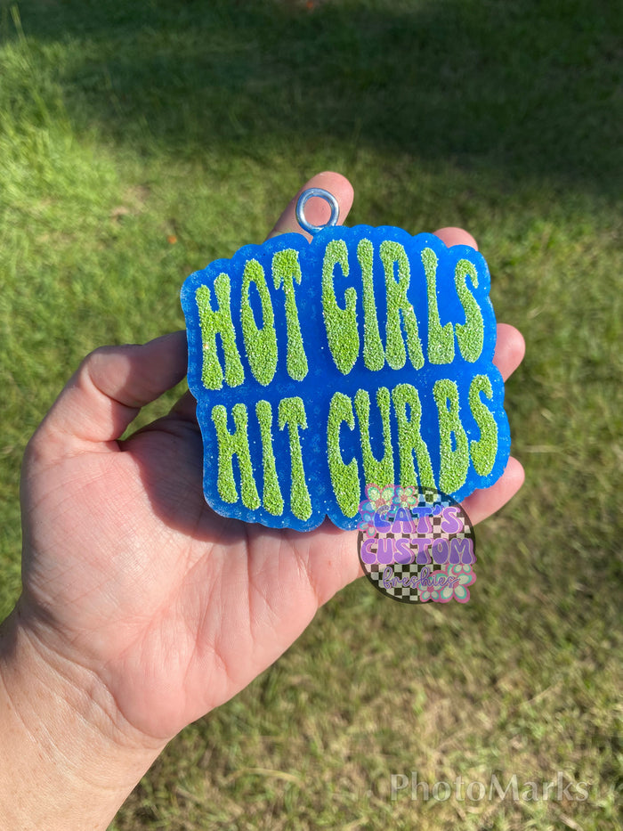 Hot Girls Hit Curbs Freshie