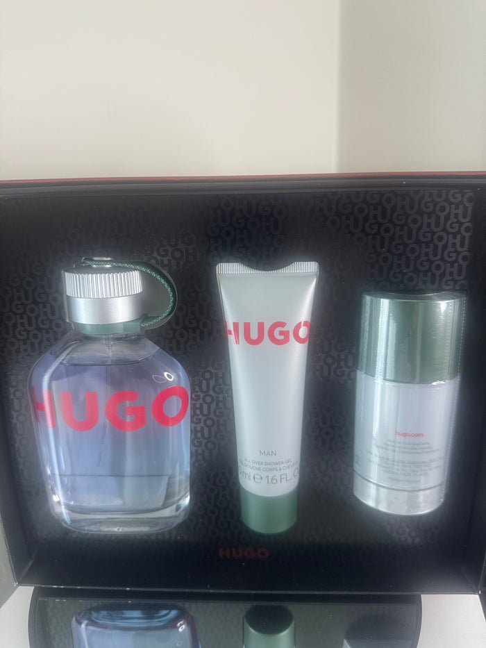 Hugo Man (Green) 3-Piece Gift Set.