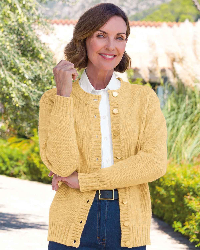 Shetland Cardigans - Buttermilk - Country Collection