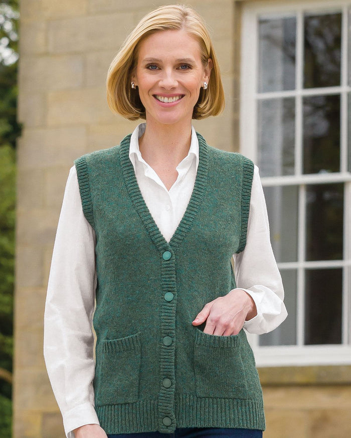Shetland Waistcoat - Holly - Country Collection