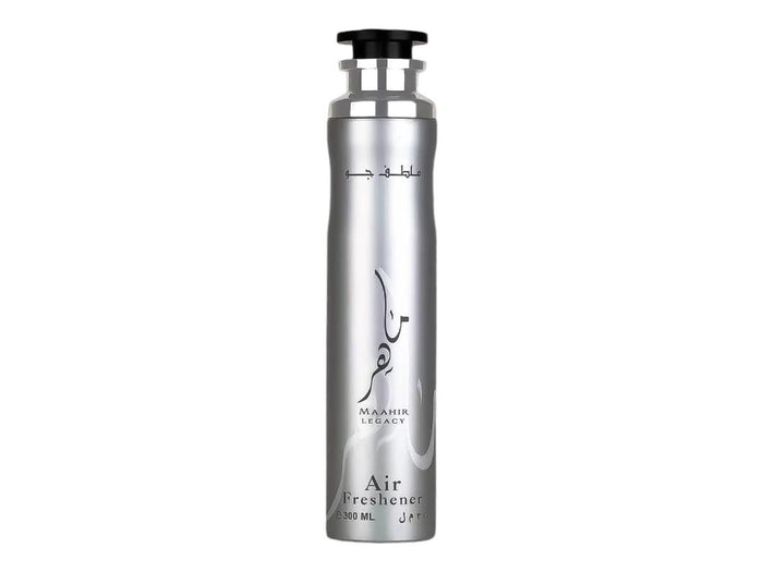 Lattafa Maahir Legacy Air Freshener Spray Can, 300 ml