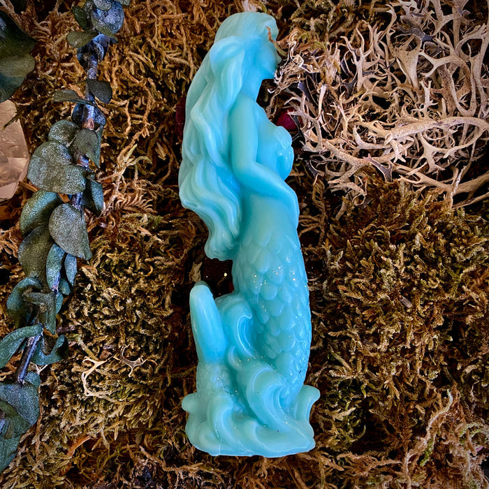 Mermaid Magic Shaped Pillar Candle