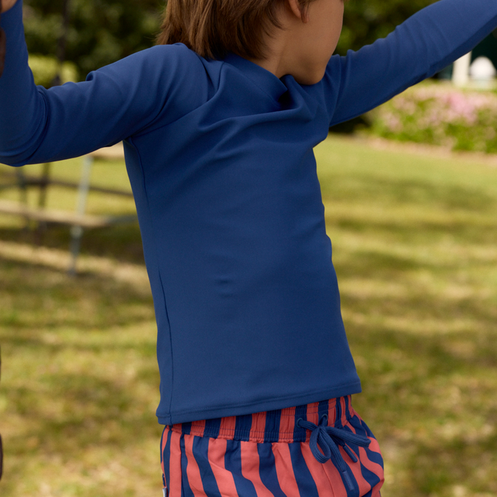 Minnow Unisex Rashguard in Oyster Blue