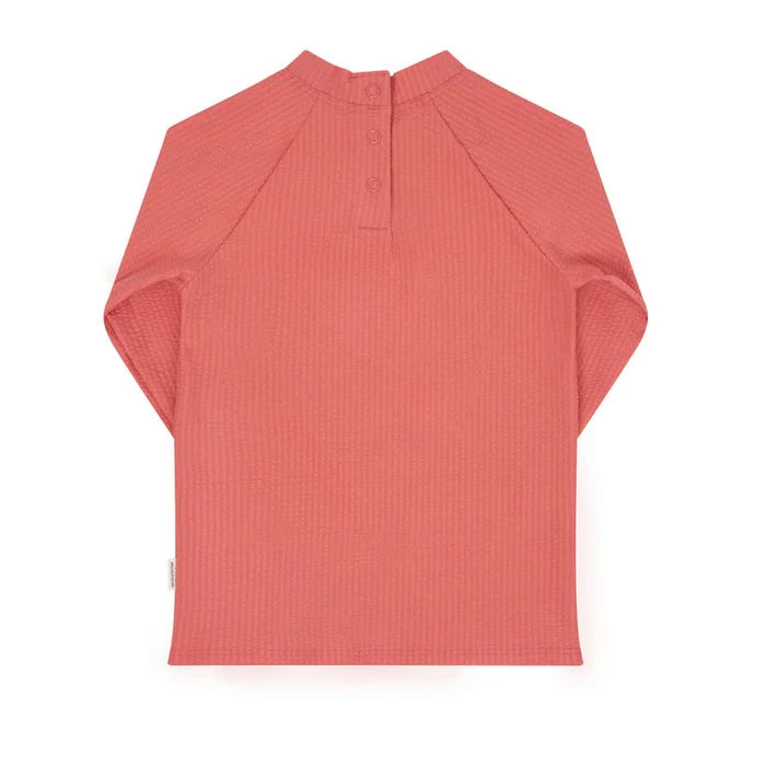 Minnow Unisex Sailor Red Seersucker Rashguard