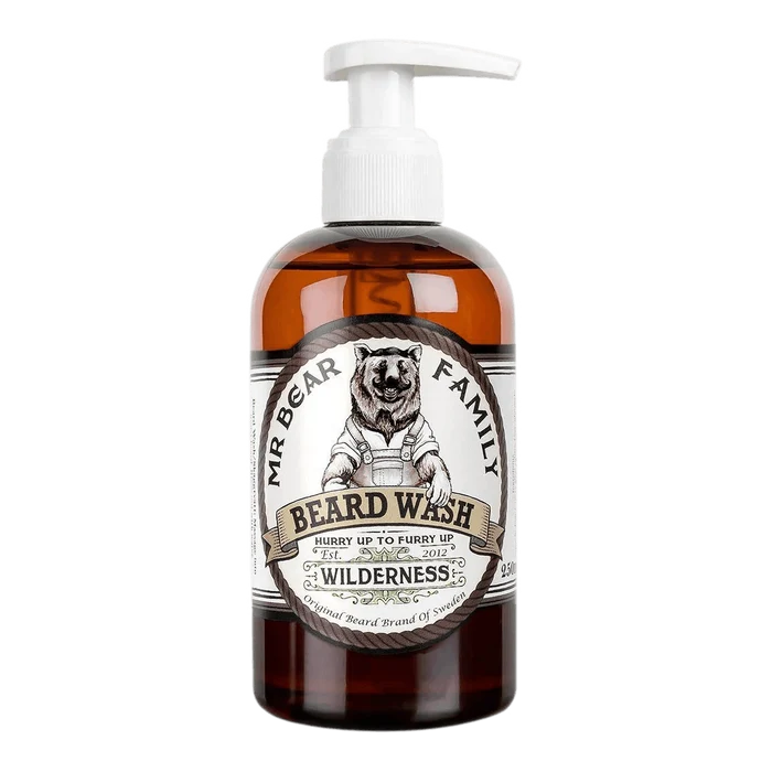 Mr Bear Family Beard Wash skjeggsjampo - Wilderness