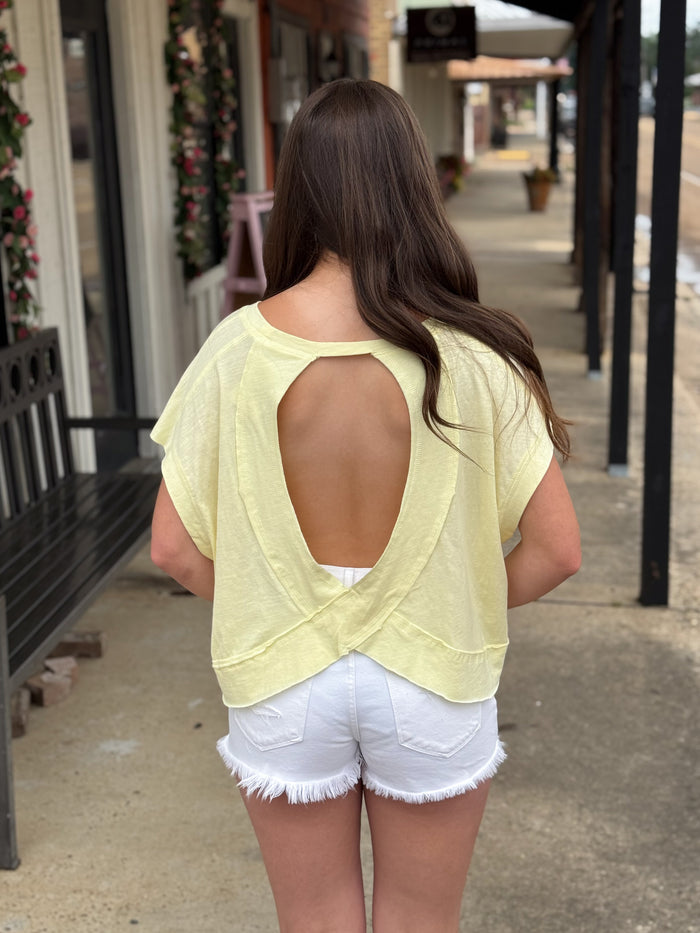Out & About Top BUTTER