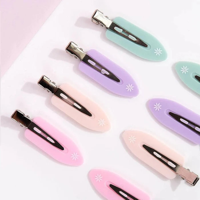 Pastel No Crease Hair Clips - 8pcs