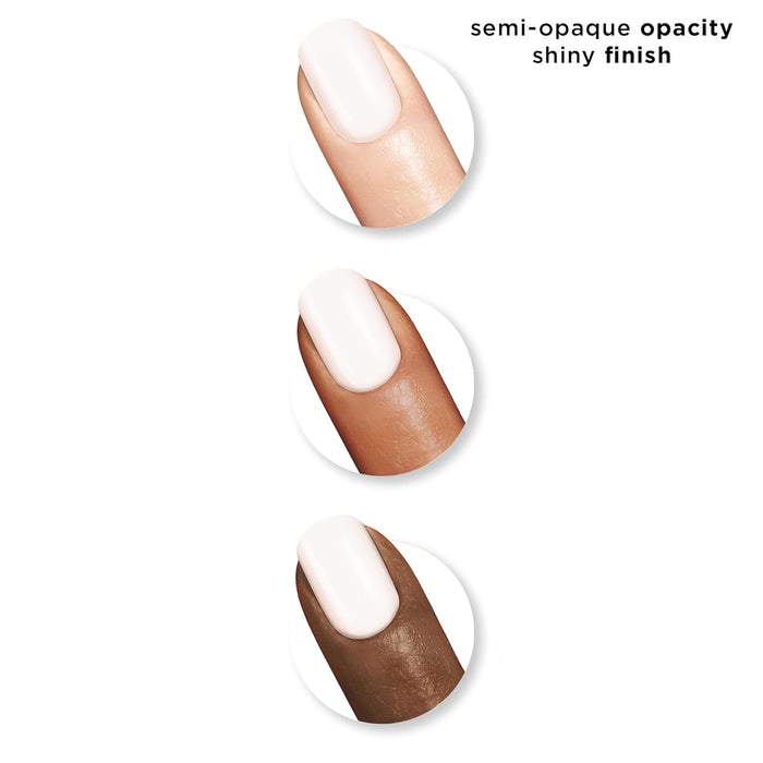 Sally Hansen Hard As Nails Xtreme Wear Nail Polish 21 White Semi Opaque Glossy - 72 Pack