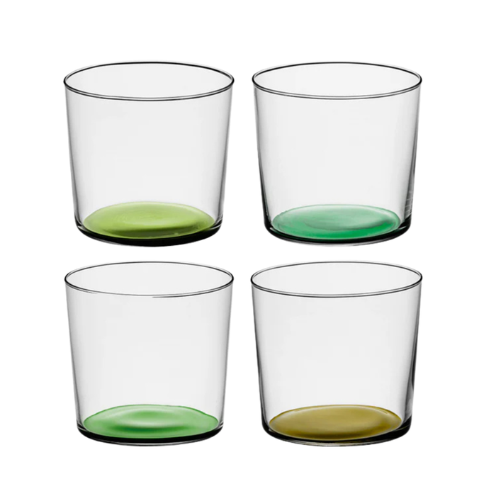 Stackable Glass Tumbler (Set of 4)