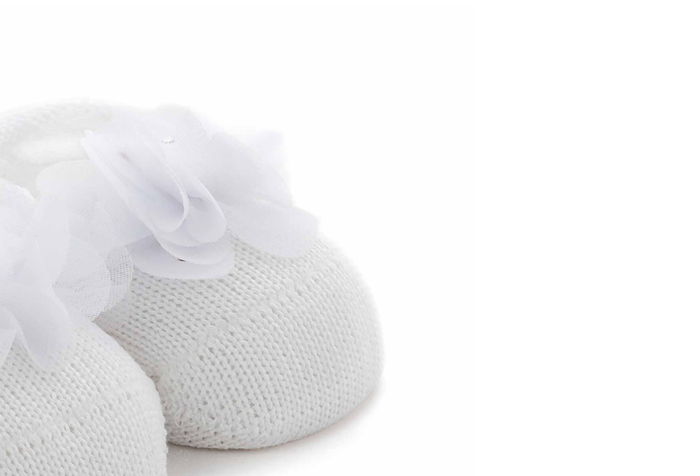 STORY LORIS Cotton Bootie For Baby Girl