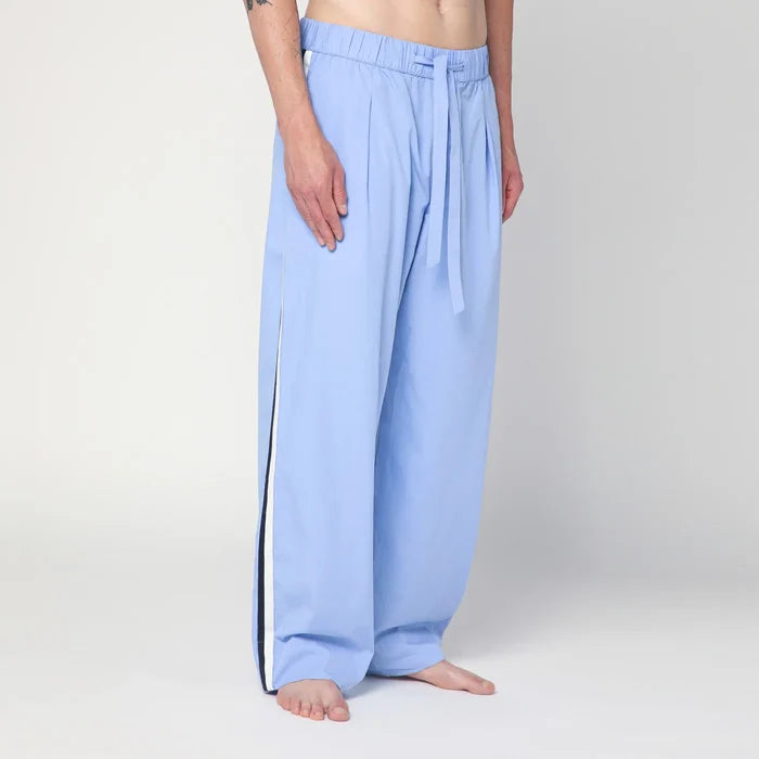 Tekla - Cornflower blue pyjama pants