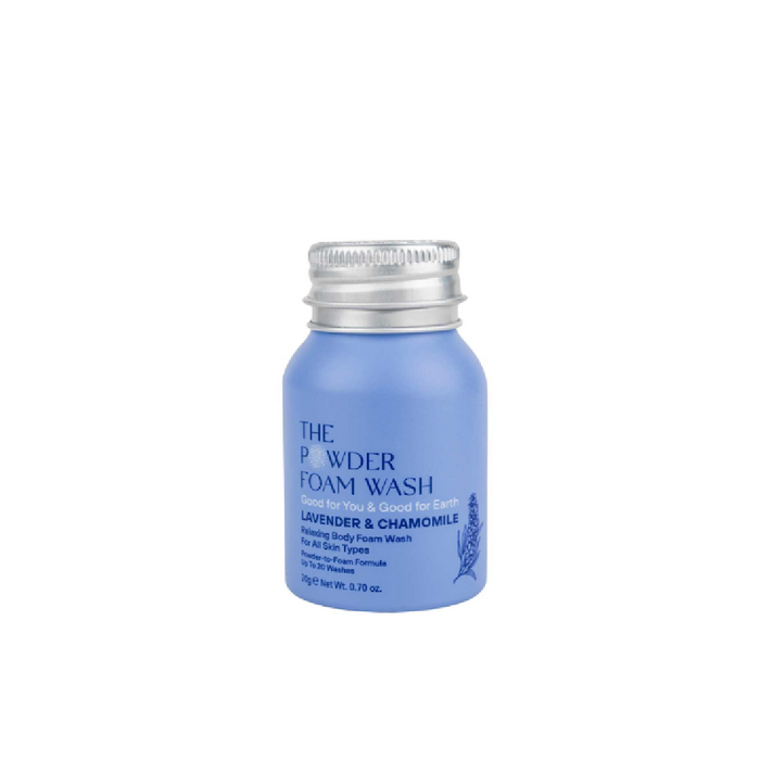 The Powder Foam Wash Lavender and Chamomile Relaxing Body Wash 20g