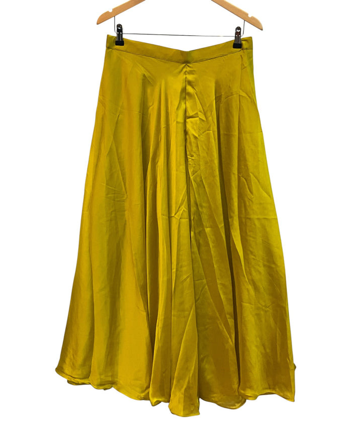 UK 20 / 46" - Yellow - Ladies Sharara / Palazzo Trousers Suit - UK Stock - Sangeet / Henna / Weddings - DIL8640 TP