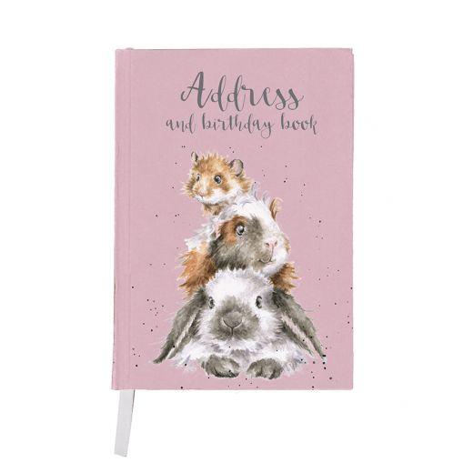 WRENDALE Address and Birthday Book - Piggy in the Middle