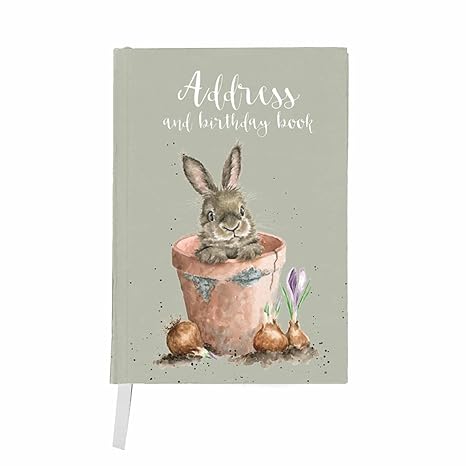 WRENDALE Address and Birthday Book - The Flower Pot Hare