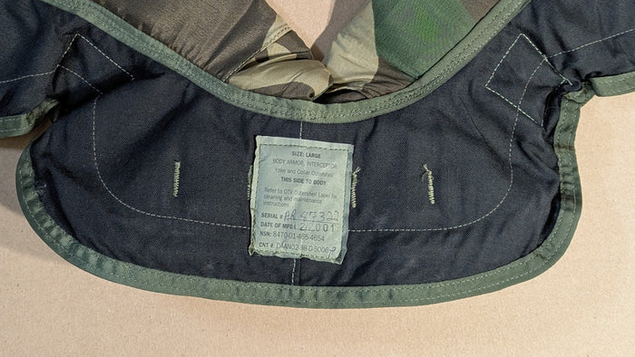 Yoke and Collar for Interceptor Body Armor