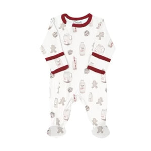 Zipper Footie (Cookies on Cream)