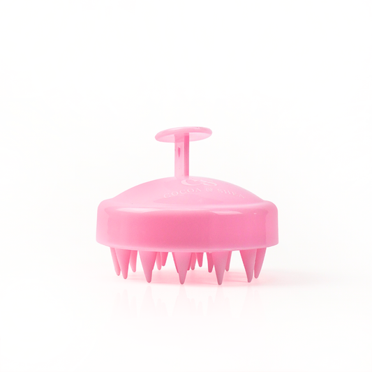 Silicone Scalp Massage Brush for hair growth and Cleansing - Cocoa and shea Kuwait