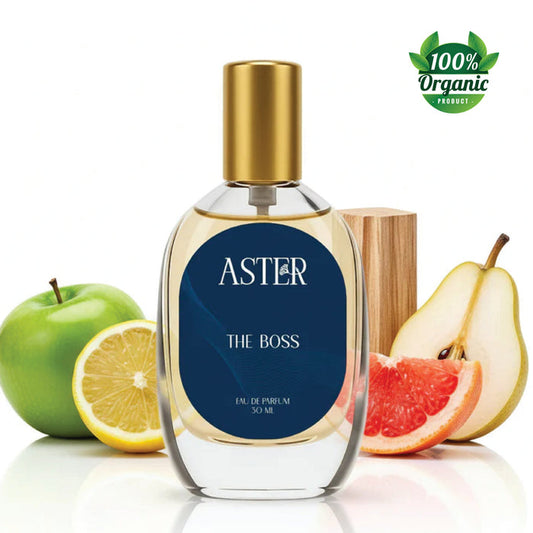 Bottle of 100% Organic The Boss for Men 30ml