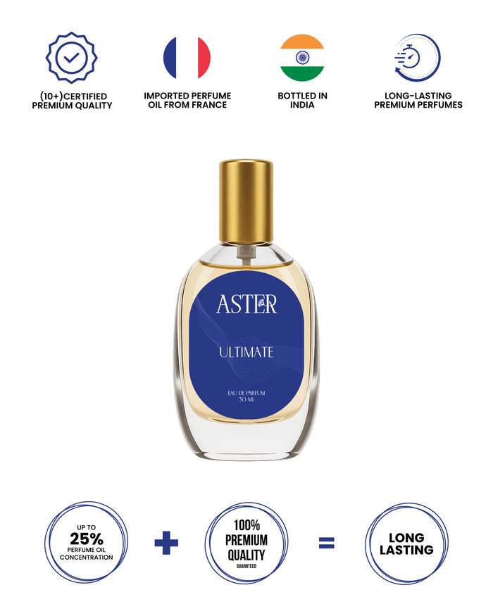 Bottle of 100% Organic Ultimate for Men 30ml