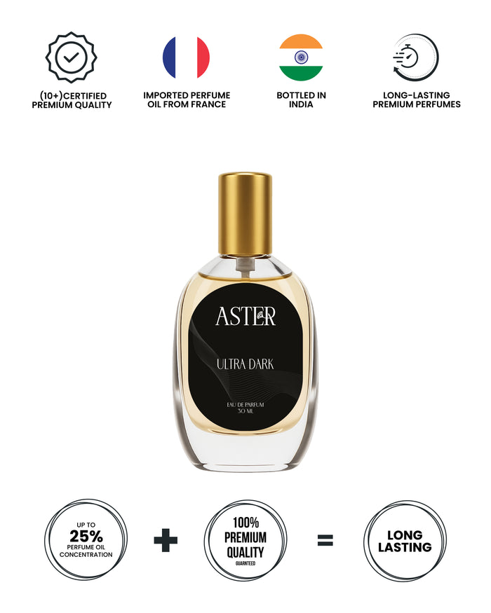 Bottle of 100% Organic Ultra Dark for Men 30ml