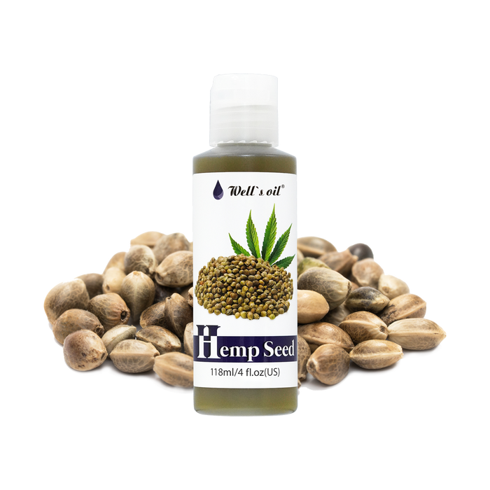 100% Pure Natural Carrier Oil 4oz Hemp Seed