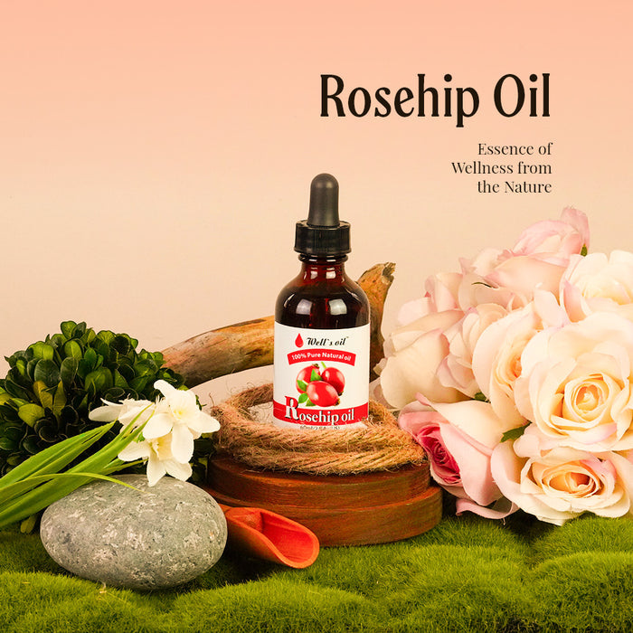 100% Pure Natural Carrier Oil | Rosehip | 2 fl. oz.