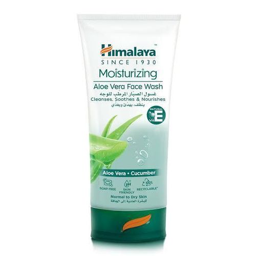 هيمالايا غسول ترطيب الوجه 150مل بالصبار - Himalaya Moisturizing Aloe Vera Face Wash (150ml)