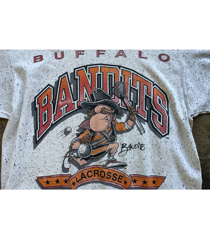 1992 Vintage Buffalo Bandits Lacrosse T-Shirt