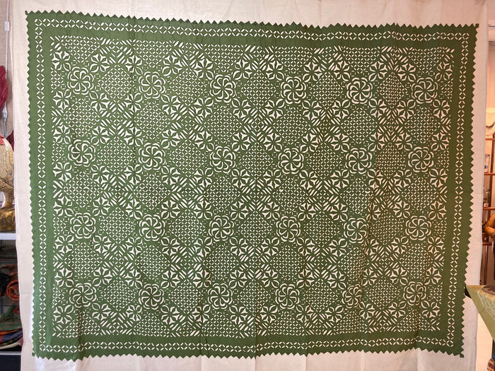 CutWork Appliqué Blanket - Assorted Colours & Patterns - Queen King