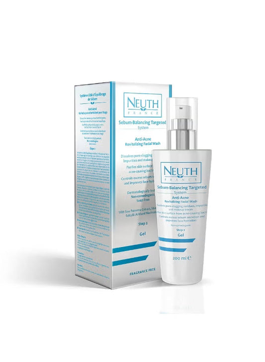 نوث جيل غسول لعلاج حب الشباب 200 مل - Neuth Anti-Acne Revitalizing Facial Wash (Acne-Prone Skin) 200ml