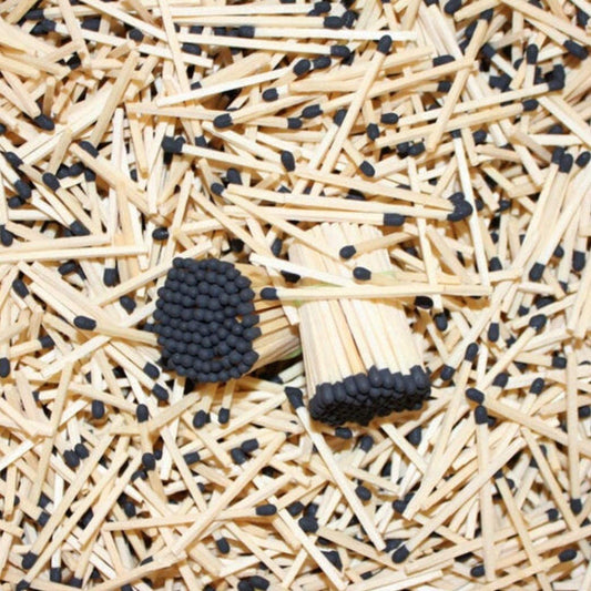 200 Black Tip Matches