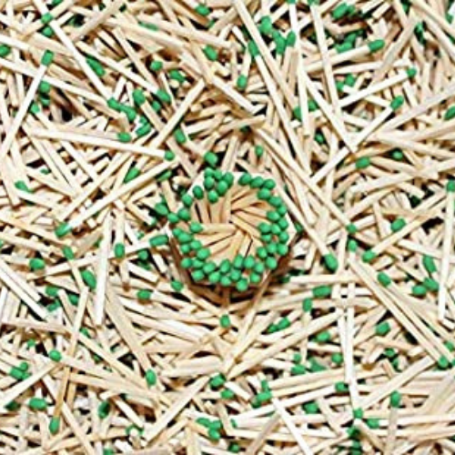 200 Emerald Green Tip Matches