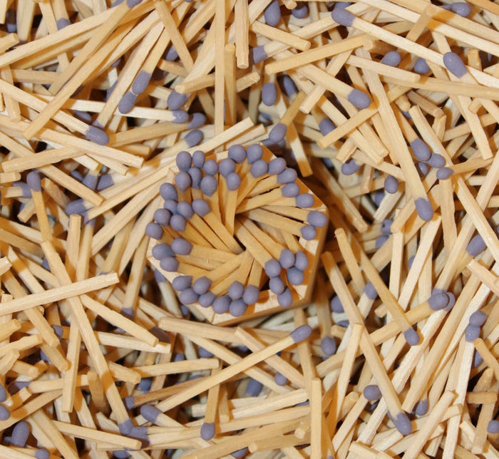 200 Lavender Tip Matches