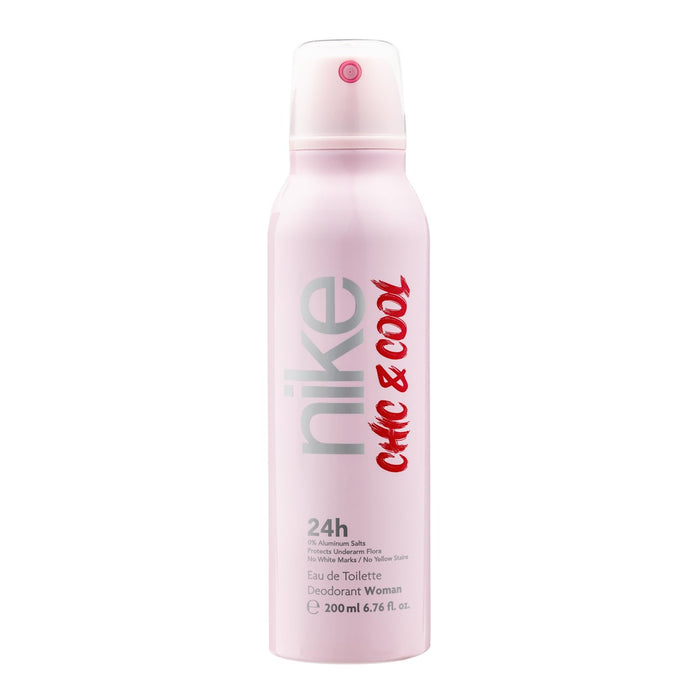 نايك سبراي حريمى 200مل تشيك اند كول - Nike Women's Body Spray 200ml - Check & Cool
