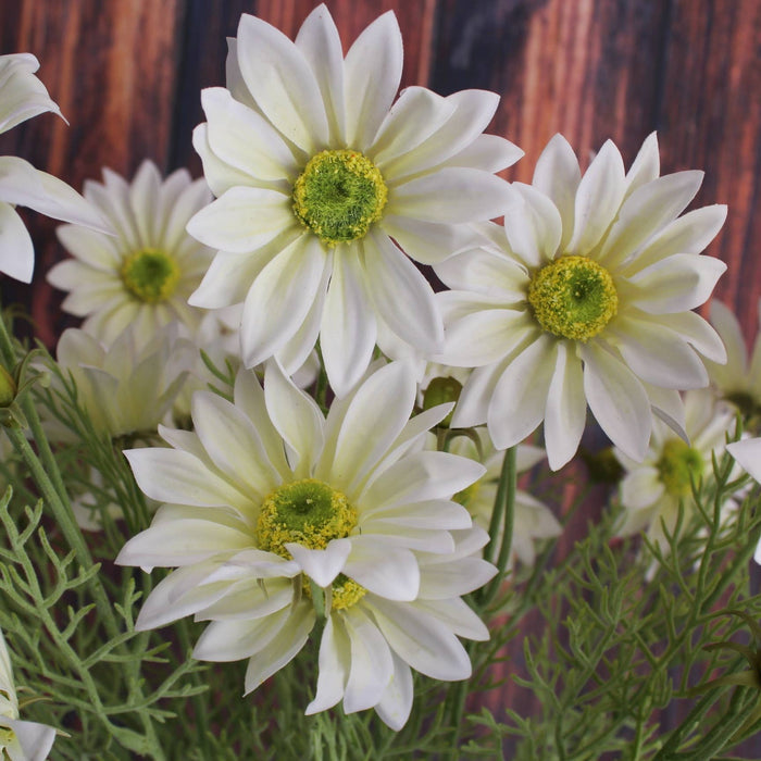 24.4" Artificial daisy flowers small rose,faux daisy blooms - Magnolia Lane co. Home + Garden + Gift