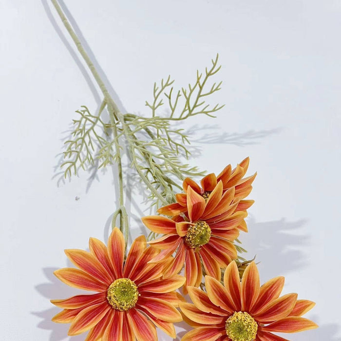 24.4" Artificial daisy flowers small rose,faux daisy blooms - Magnolia Lane co. Home + Garden + Gift