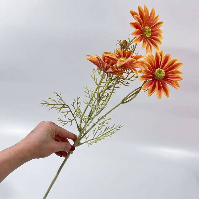 24.4" Artificial daisy flowers small rose,faux daisy blooms - Magnolia Lane co. Home + Garden + Gift