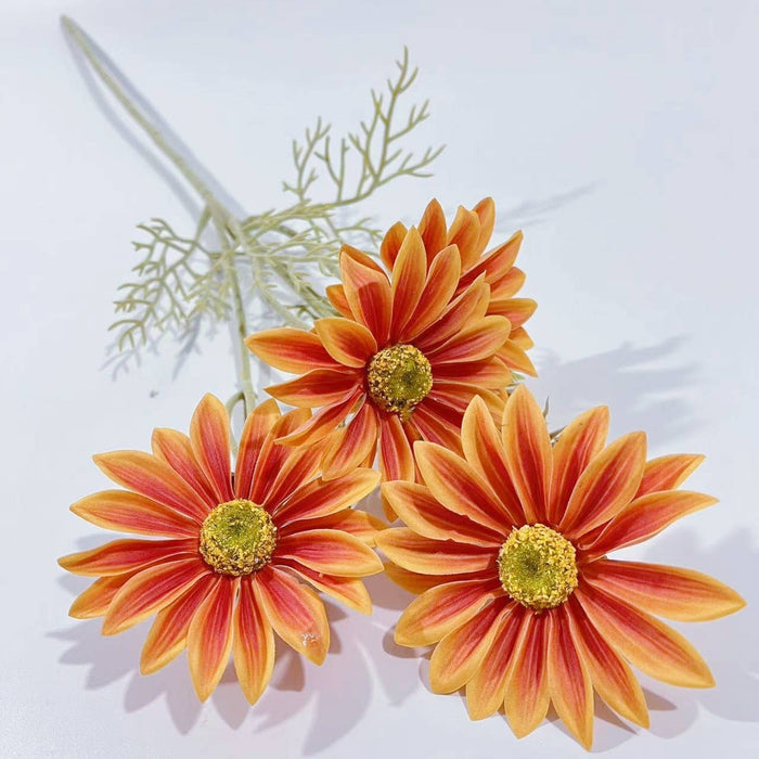 24.4" Artificial daisy flowers small rose,faux daisy blooms - Magnolia Lane co. Home + Garden + Gift