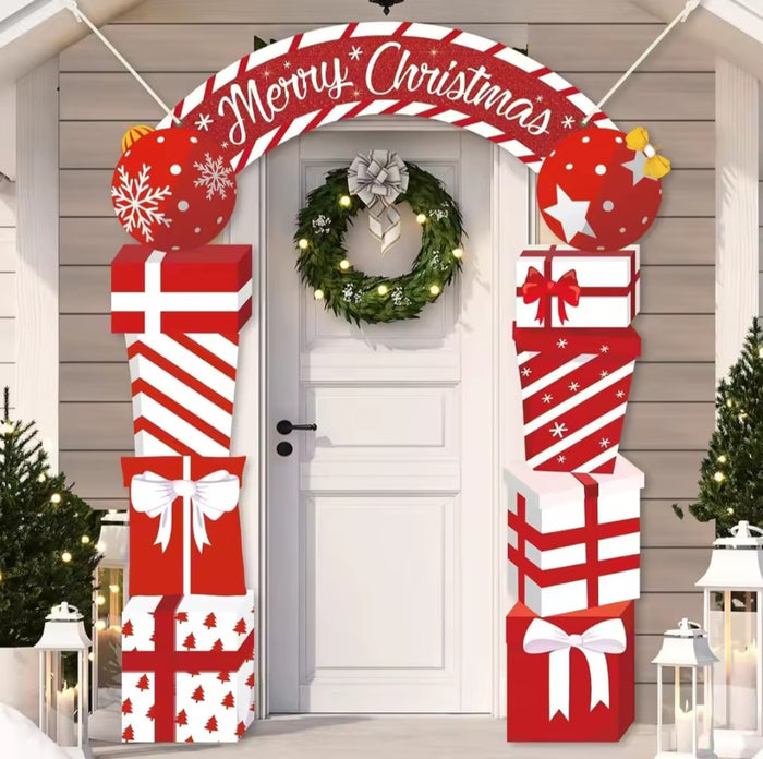 3pcs Christmas Door Decoration