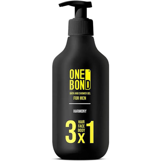 ون بوند شاور جيل 500مل 3×1 هارموني - One Bond 3-in-1 Shower Gel (500ml) - Harmony